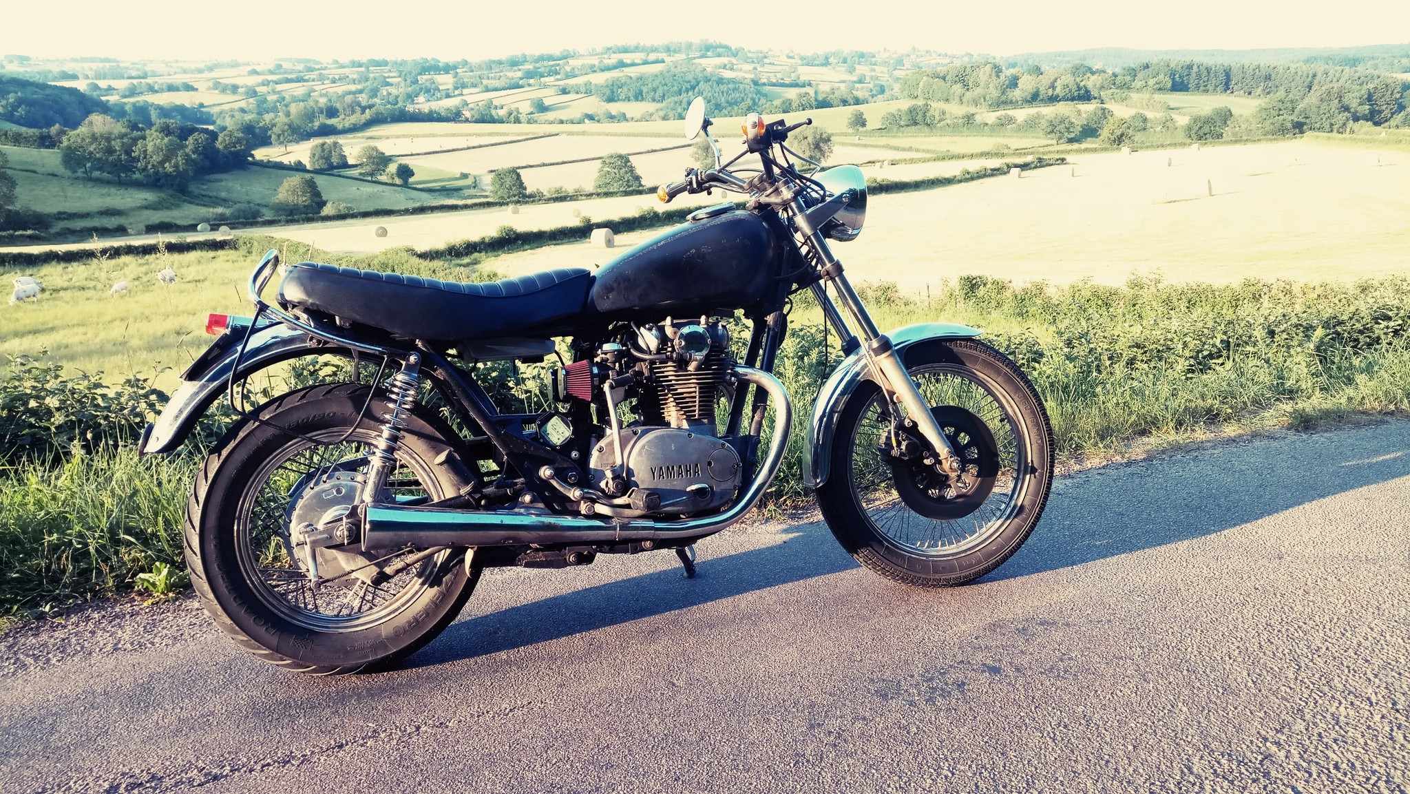Mein XS650 SE ('79) angemeldet in France